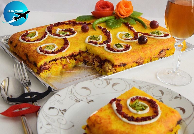 This cuisine is known as Iranian cake due to its appearance among tourists