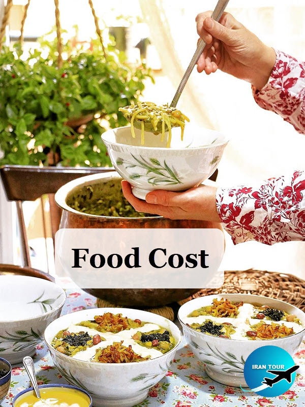 Iranian Restaurants cost