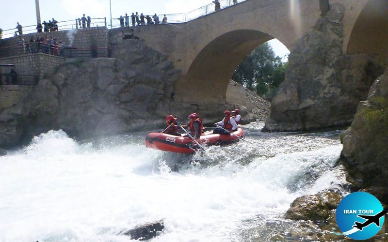 Rafting in Iran an extreme entertainment