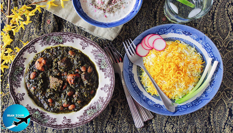 Ghorme Sabzi one of the most famous Iranian dish