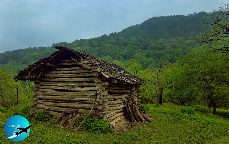 Wooden House Caspian Hyrcanian Forests