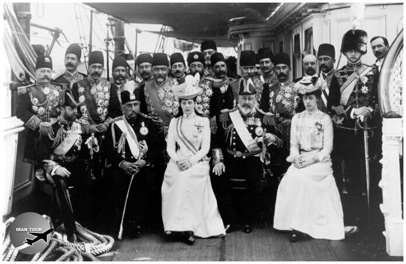 Naser Aldin Shah Qajar in Europe