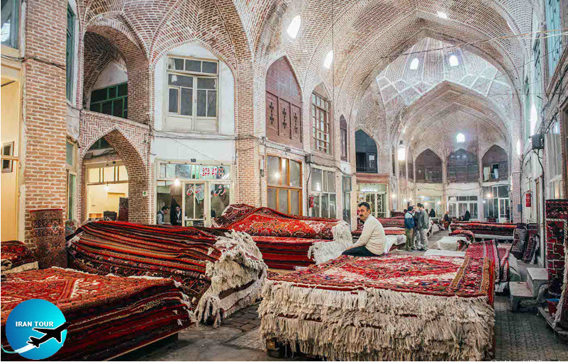 Carpet Market is one of the most beautiful markets in Iran