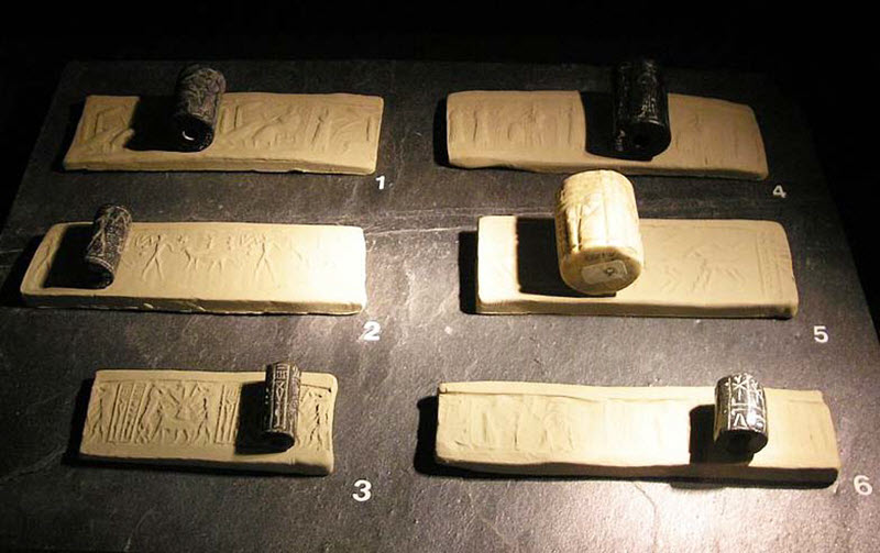 Writing was first invented around 3100 BC by Elamite and Sumerian peoples living in Khuzestan and southern Mesopotamia