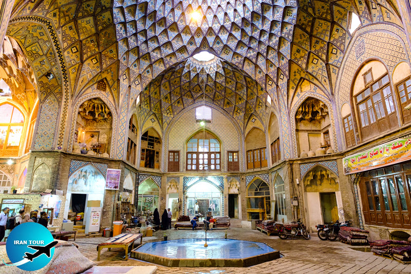 Kashan's BAZAR has been developed and developed as an example of an Islamic market throughout history