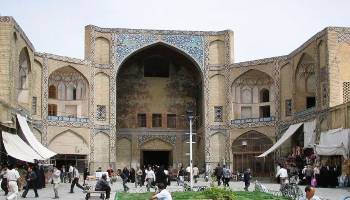 Get lost in the labyrinths of the Grand Bazaar of Isfahan
