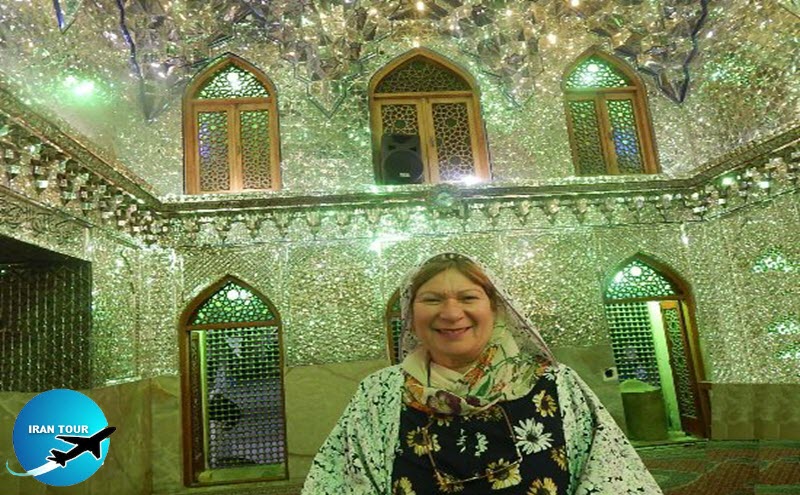 Imamzadeh Ali ibn Hamzeh and Tourists-  Shiraz
