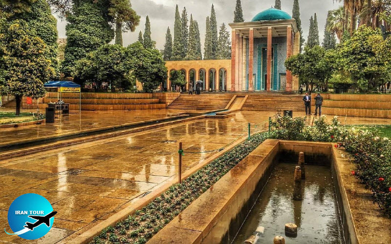 Saadi mausoleum Shiraz
