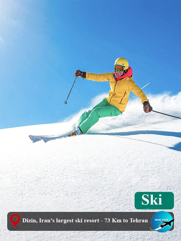 Dizin, Iran's ski slope