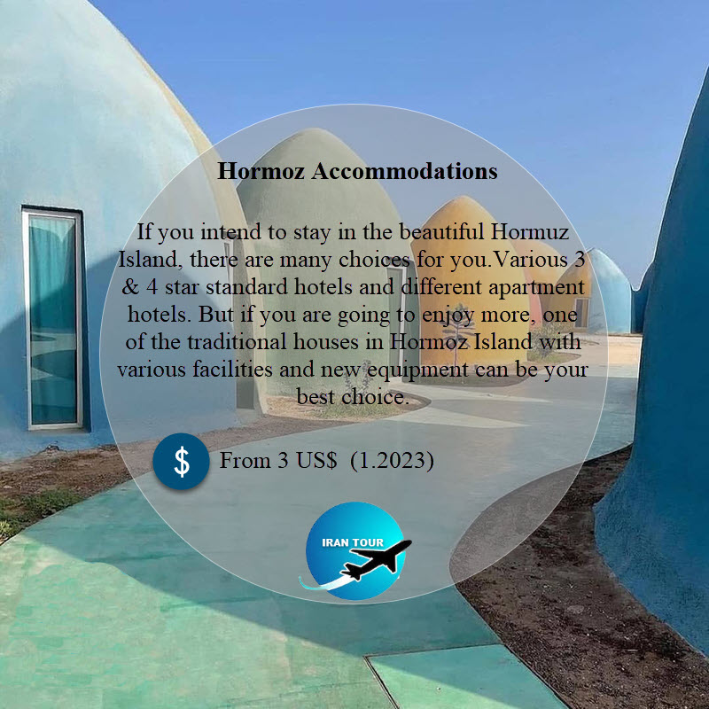Where to stay on Hormuz Island
