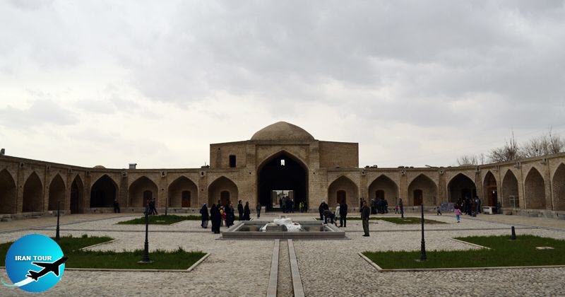 This caravanserai is one of the caravansaries of safavid era 17th century
