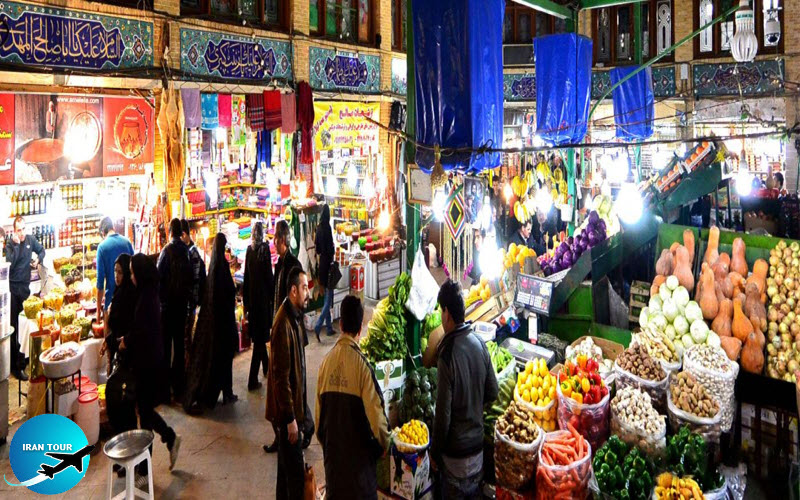 It is an old and traditional bazaar much smaller than the grand bazaar