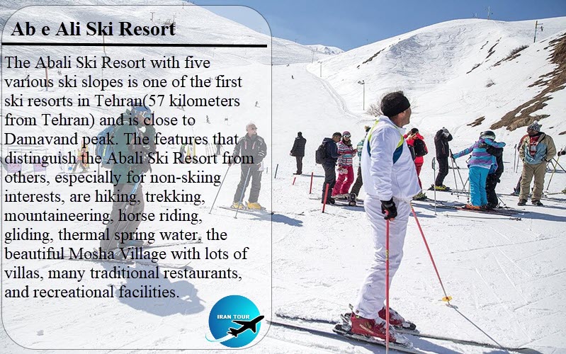 Ab e Ali Ski resort