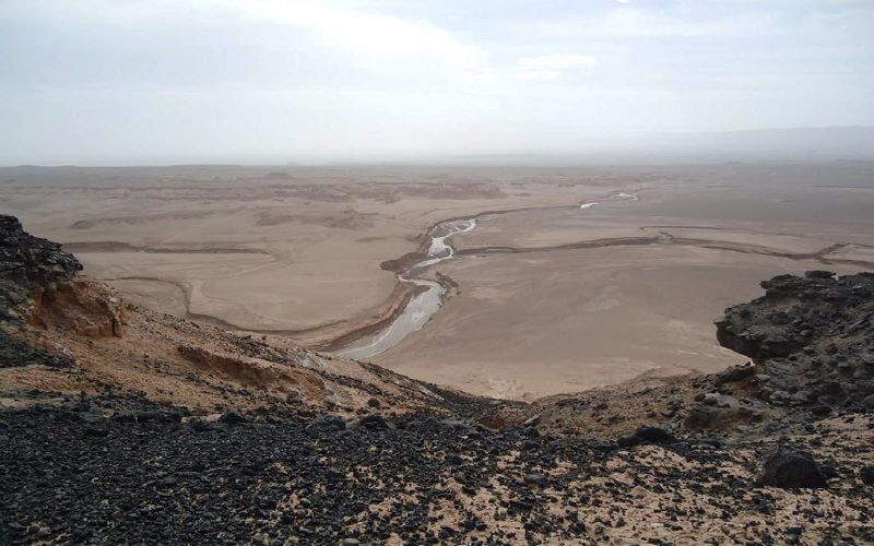 Kalshour River Lout Desert