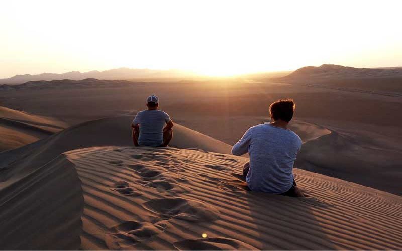 Yazd desert 