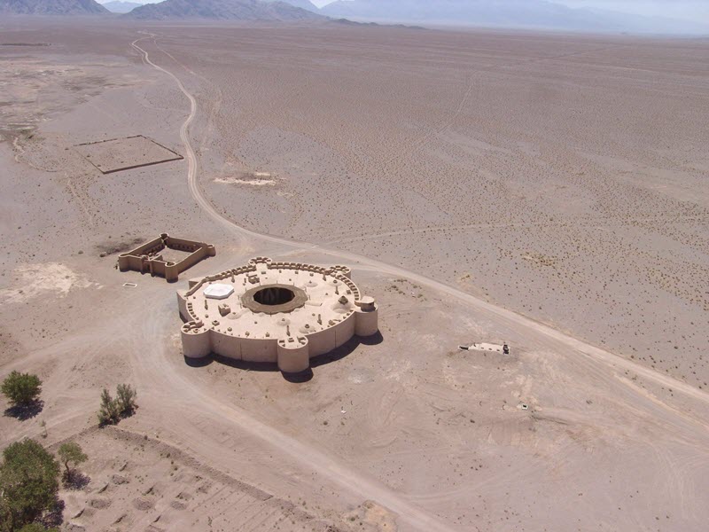 A desert carevanserai located at Yazd city